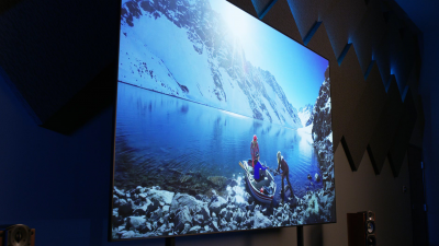 135" EluneVision 16:9 Reference EVO 8K NanoEdge Projection Screen - EV8K-ZL-135-1.0