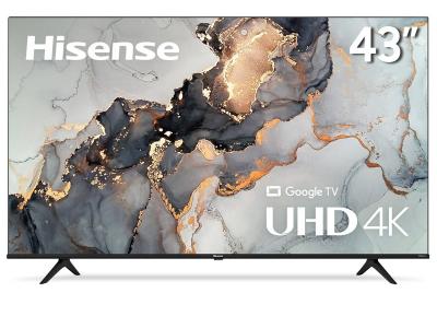 43" Hisense 43A68H A68H Series 4k UHD Smart Google TV