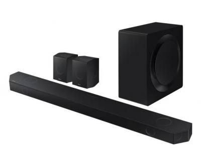 Samsung Q Series 11.1.4 Channel Soundbar with Sub Woofer & Rear Speaker - HW-Q990D/ZC