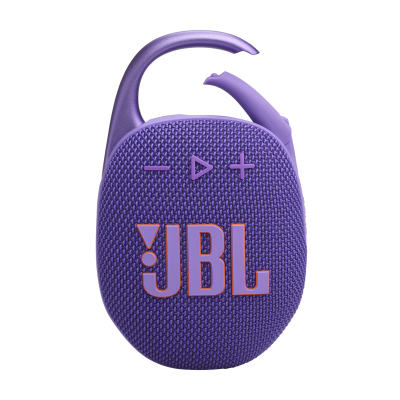 JBL Clip 5 Ultra Portable Bluetooth Speaker in Purple - JBLCLIP5PURAM