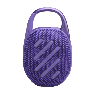 JBL Clip 5 Ultra Portable Bluetooth Speaker in Purple - JBLCLIP5PURAM