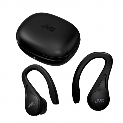 JVC Fitness True Wireless Earbuds in Black - HA-EC25T-B