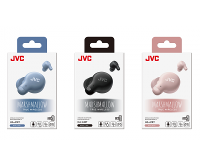 JVC Marshmallow True Wireless Earbud in Blue - HA-A18T-A