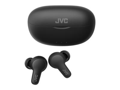 JVC Gumy True Wireless Earbuds with Comfortable Fit in Black - HA-A7T2-B