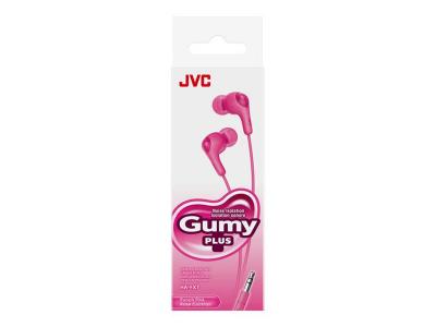 JVC Inner Ear Headphones in Pink - HA-FX7-PN