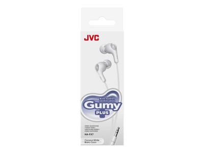 JVC Inner Ear Headphones in White - HA-FX7-WN