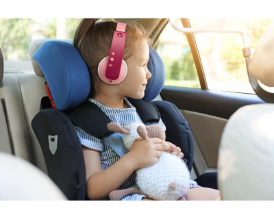 JVC Kids Wireless Tinyphone Headphones in Pink - HA-KD10W-P