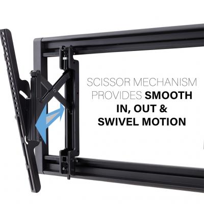 Sanus Large Advanced Tilt 4D TV Wall Mount for TVs 42"-90" - VDLT17-B1