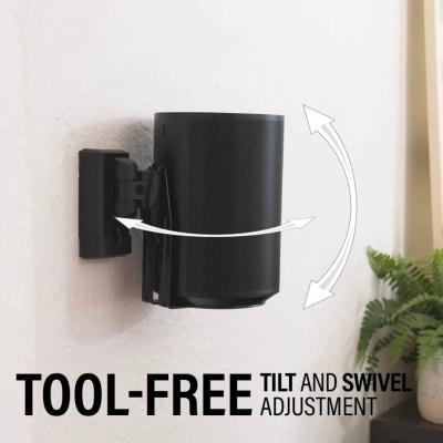 Sanus Adjustable Speaker Wall Mount for Sonos Era 100 - WSWME12-B2