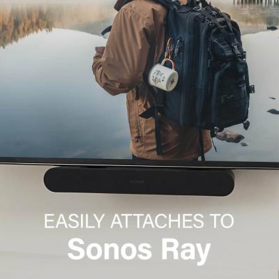 Sanus Soundbar Mount Designed for Sonos Ray - WSSAFM1-B2