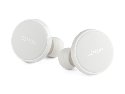 Denon PerL Pro Premium True Wireless Earbuds in White - AHC15PLWTE3