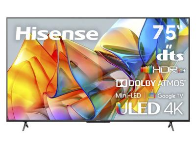 75" Hisense 75U68KM U68KM Mini-LED 4K ULED Series Quantum Dot Google TV