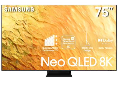 75" Samsung QN75QN800BFXZC Neo QLED 8K Smart TV (Open Box)