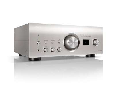 Denon 2-Channel 160W Integrated Amplifier with MM/MC Phono Stage in Silver - PMA3000NESPE3