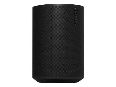 Sonos Next-Gen Acoustics and Connectivity Stereo Speaker with Voice Enabled WiFi and Bluetooth in Black - Era 100 (B)