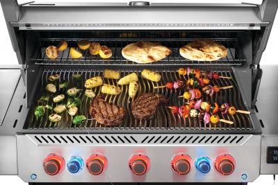 74" Napoleon Prestige 665 Connected RSIB Propane Grill - P665VXRSIBPSS