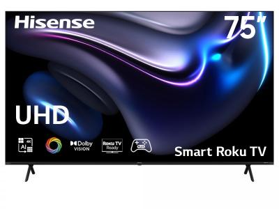 75" Hisense 4K Smart Roku TV - 75R63N