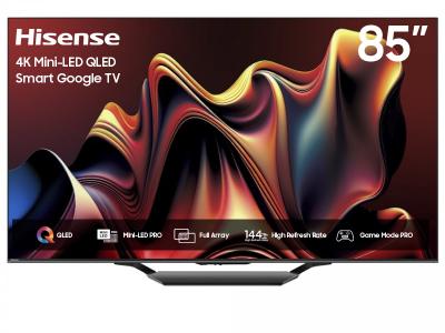 85" Hisense 85U78N 4K Mini-LED QLED Smart Google TV